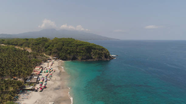 istock sandy beach in a tropical resort 1158866857