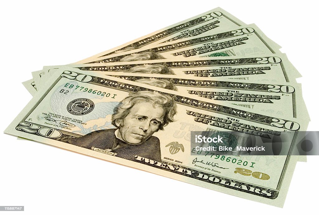 Sto dolarów - Zbiór zdjęć royalty-free (Banknot)