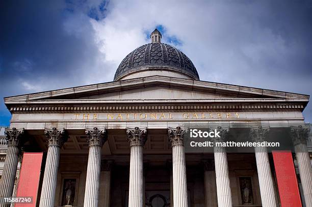 Photo libre de droit de National Galerie banque d'images et plus d'images libres de droit de Angleterre - Angleterre, Architecture, Bâtiment vu de l'extérieur