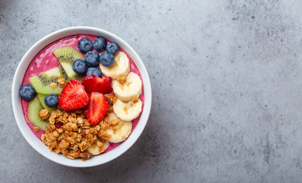 istock Healthy acai smoothie bowl 1158872403