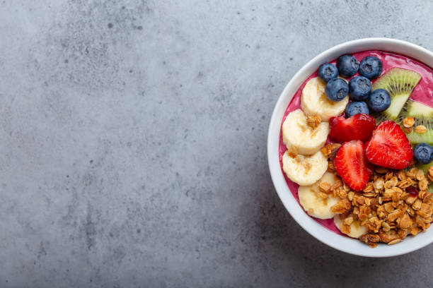 istock Healthy acai smoothie bowl 1158872406