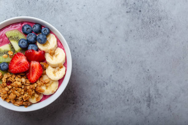 istock Healthy acai smoothie bowl 1158872417