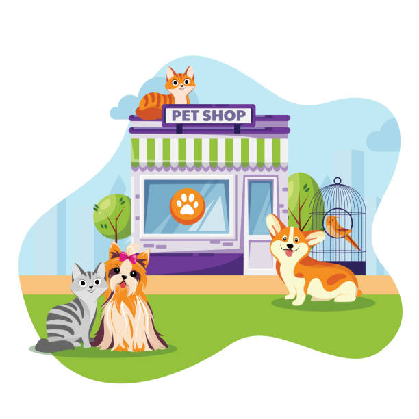 63 Pet Shop Window Illustrations & Clip Art - iStock | Store window,  Smashed, Pet store front