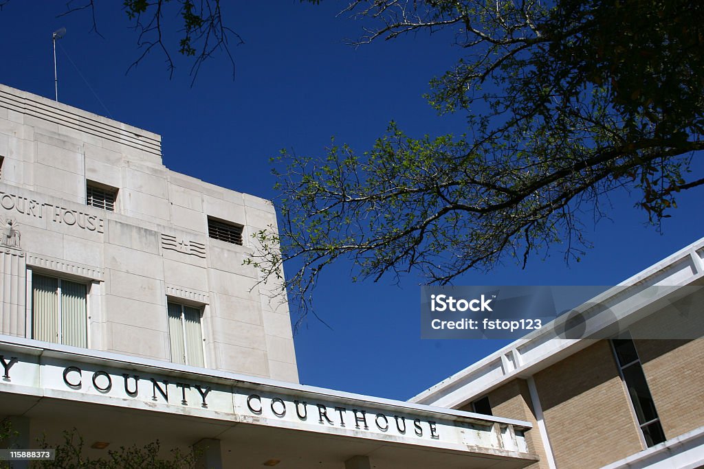 County courthouse - Lizenzfrei Gerichtsgebäude Stock-Foto