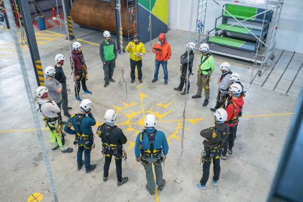 szkolenie grupowe - occupational safety and health zdjęcia i obrazy z banku zdjęć