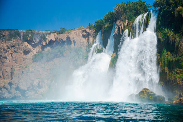 istock Amazing Waterfall in Antalya , Turkey 1158888674