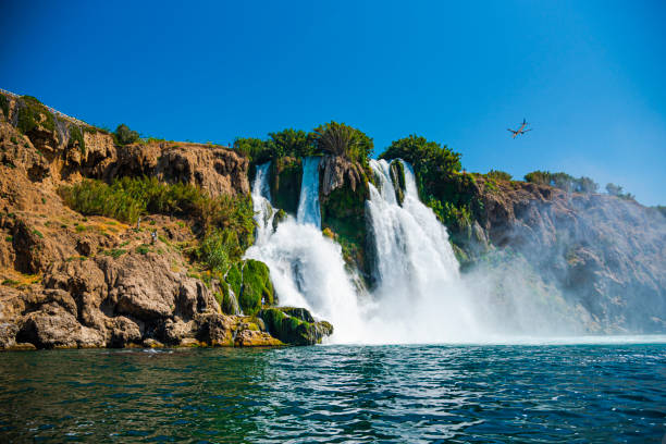 istock Amazing Waterfall in Antalya , Turkey 1158888762