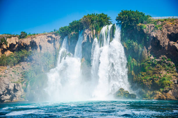istock Amazing Waterfall in Antalya , Turkey 1158888777