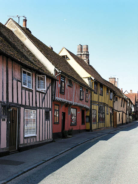 istock Street in Lavenham 115888882