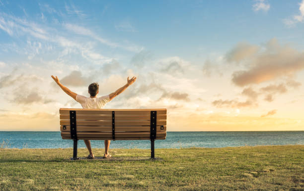 istock Happiness, hope and freedom concept. 1158891094