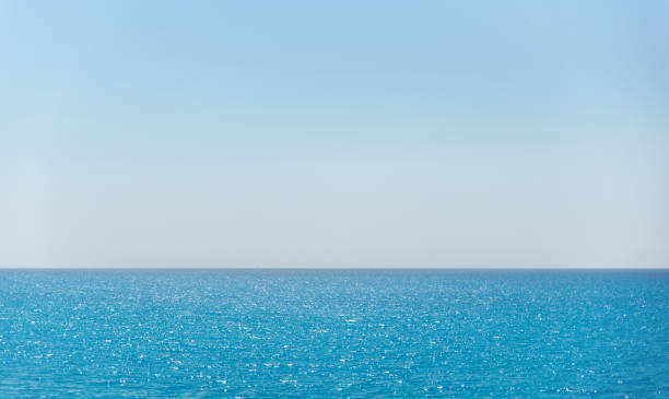 istock Sea and sky in blue with the horizon 1158891521