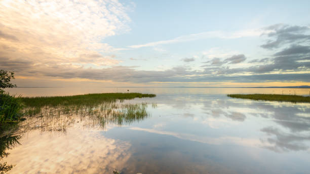 istock Reflections on a becalmed Lough Neagh 1158895594