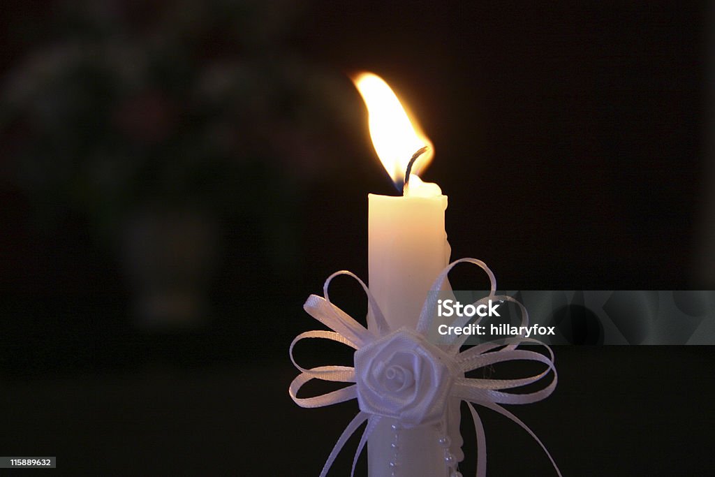 Unidade de casamento de velas - Foto de stock de Casado royalty-free
