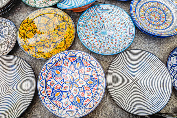 istock outdoor exhibition of several Moroccan style dishes 1158896596