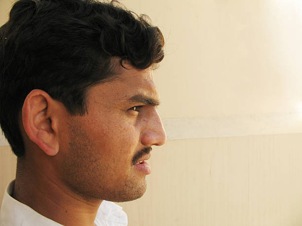 istock Profile of a Pathan man 115890198