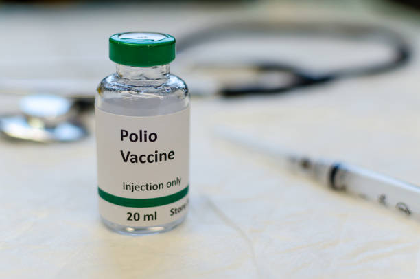 istock Poliomyelitis virus vaccine vial 1158911648