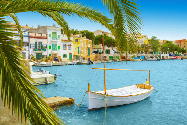 Portocolom Mallorca Majorca Spain old village