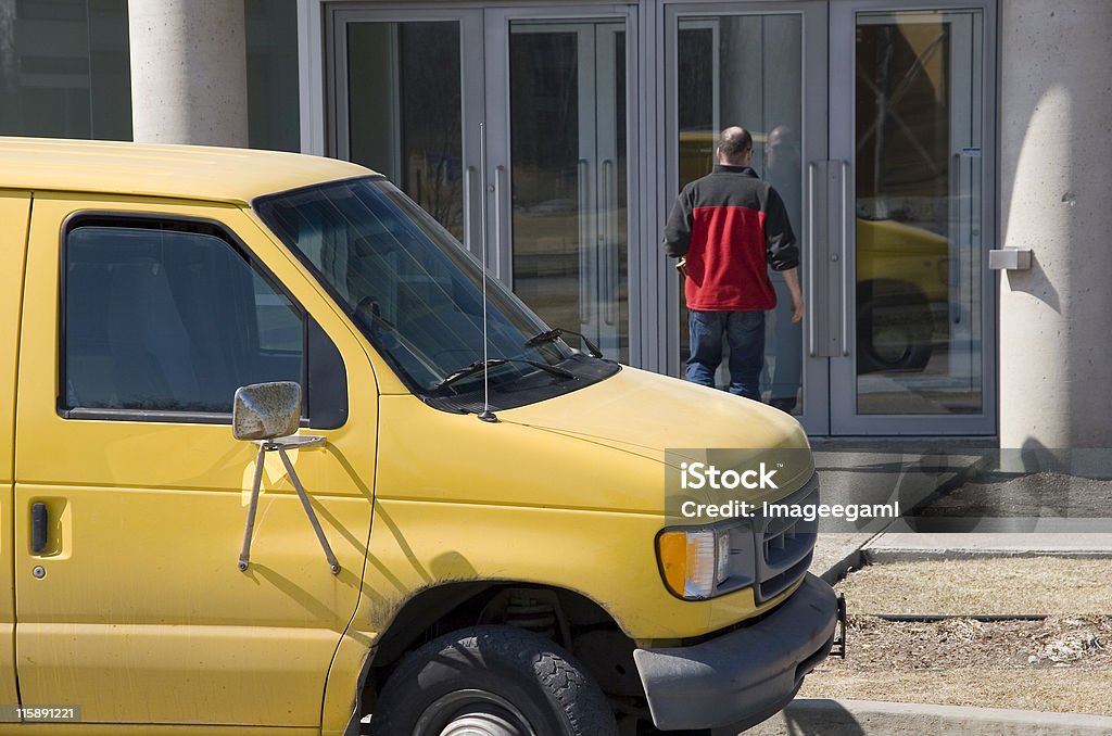 Courier Lieferung - Lizenzfrei Abschicken Stock-Foto