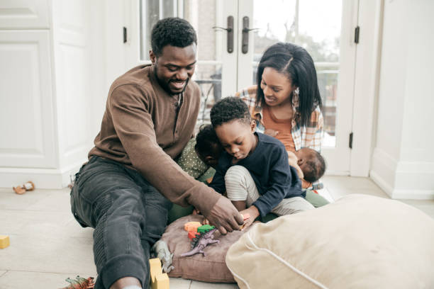 istock Authentic parenting and little kids 1158913674