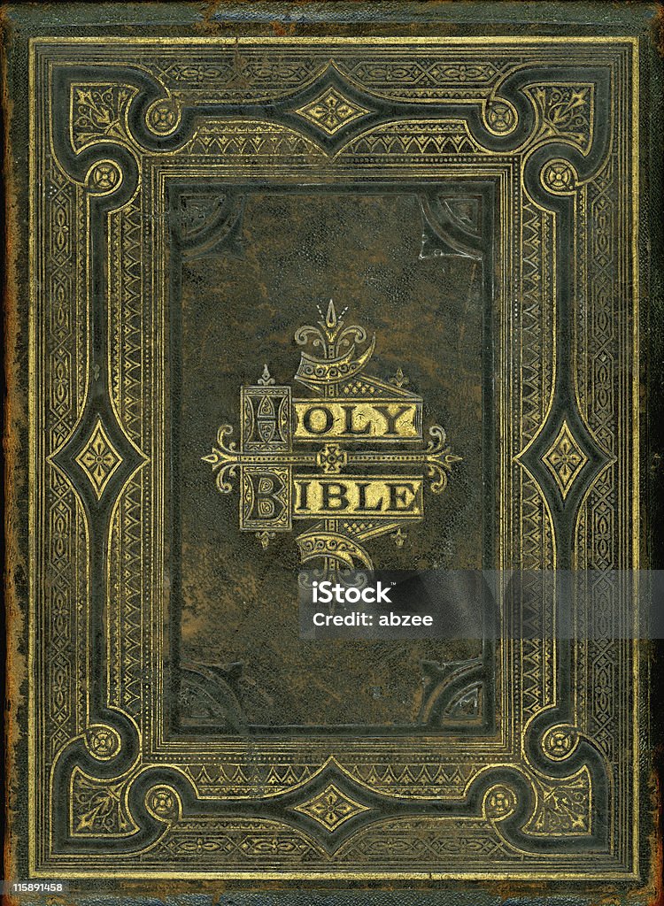 십구 Century 성경 커버 - 로열티 프리 성경 스톡 사진