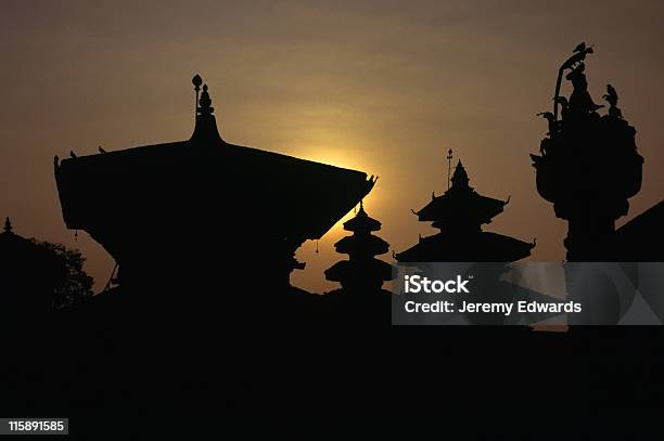 Pagodas W Kathmandu Durbar Square - zdjęcia stockowe i więcej obrazów Archeologia - Archeologia, Architektura, Azja