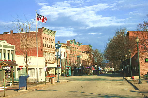 istock Historic District, East Coast Town 115891744