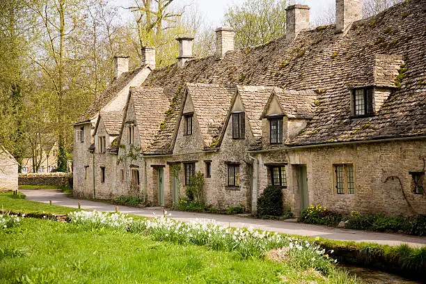 Beautiful Cotswold village of Bibury