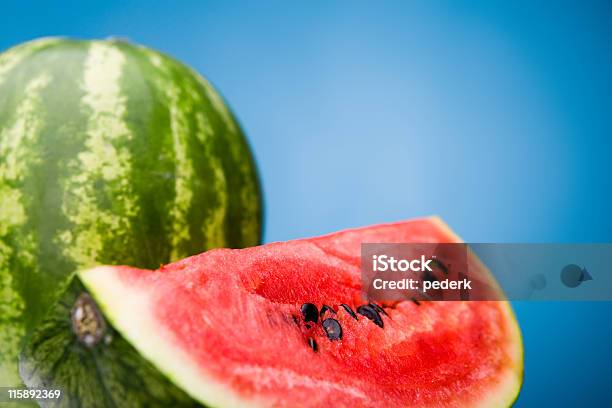 Foto de Bife De Melancia e mais fotos de stock de Azul - Azul, Fatia, Fotografia - Imagem