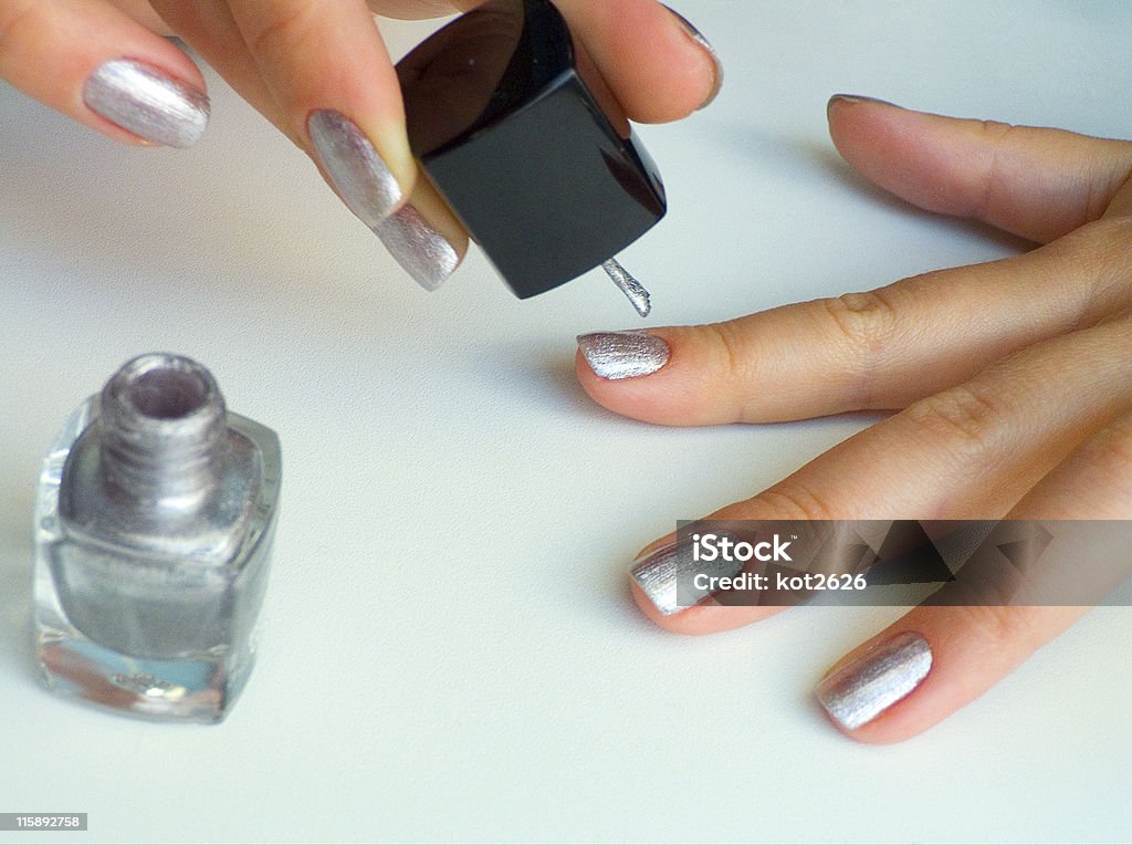 Manicure - Zbiór zdjęć royalty-free (Biznes)