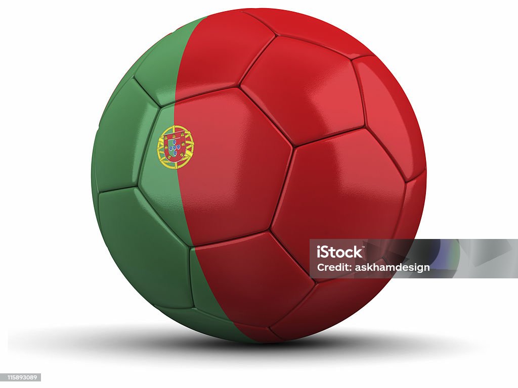 Португальский футбольный - Стоковые фото Без людей роялти-фри