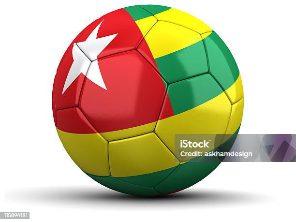 Togo Fussball Stockfoto und mehr Bilder von Afrika - Afrika, Dreidimensional, Farbbild