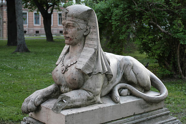 Statue of Sphinx Statue of Sphinx osijek photos stock pictures, royalty-free photos & images