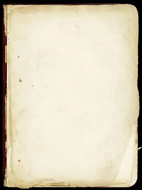 Photo of Old front page in a bible