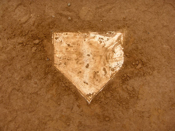 Home Plate stock photo