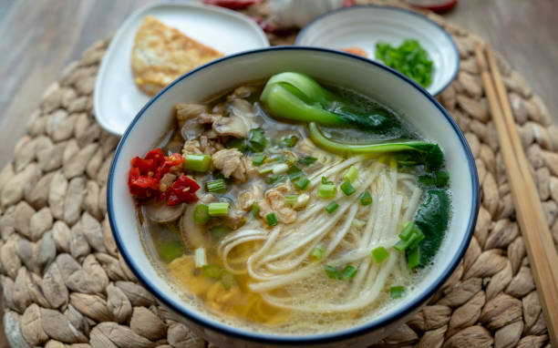 istock Chinese chicken soup noodles 1158956874