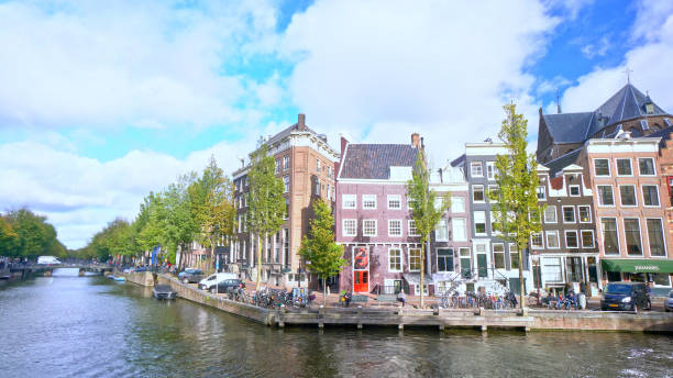 istock Tourist famous place at Amsterdam Netherlands 1158960312