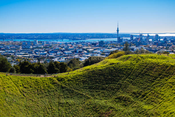 istock Auckland skyline from Mt.Eden 1158960408