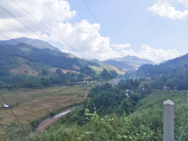 istock Rice terraces on the mountains 1158965843