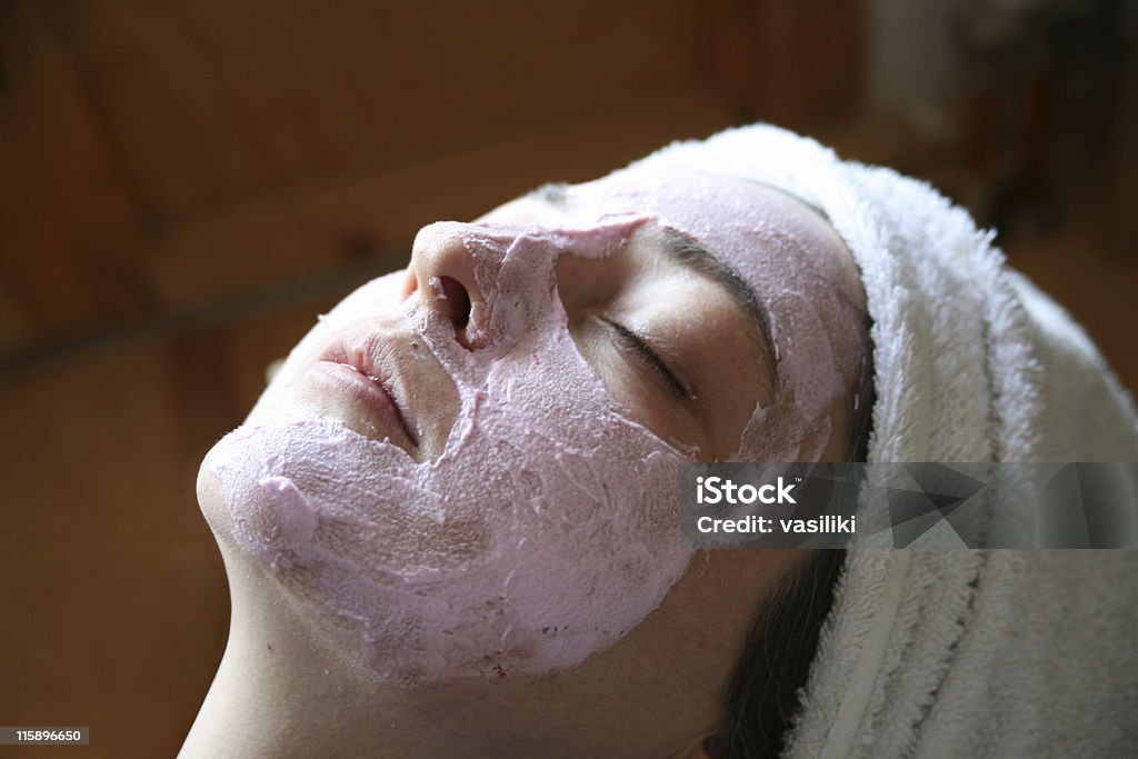 Kosmetische Behandlung - Lizenzfrei Entspannung Stock-Foto