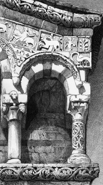 istock Detail From San Michele In Foro Lucca, Italy 1158968702
