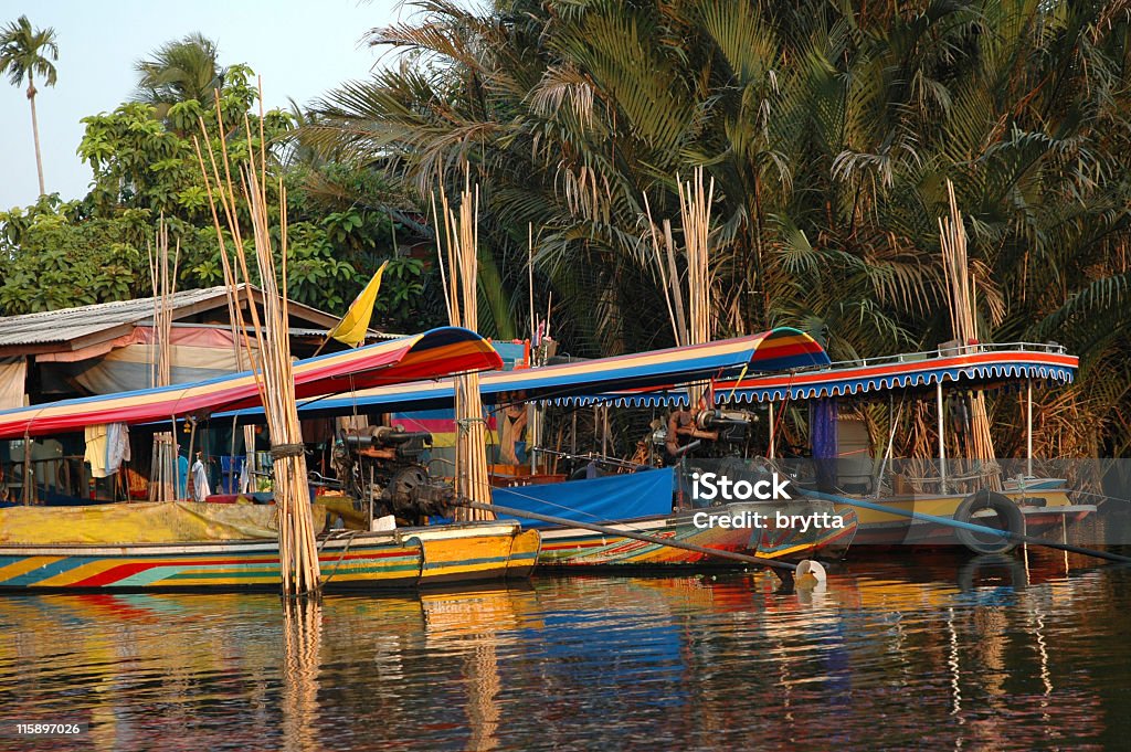 Barcos de cauda - Foto de stock de Bangkok royalty-free