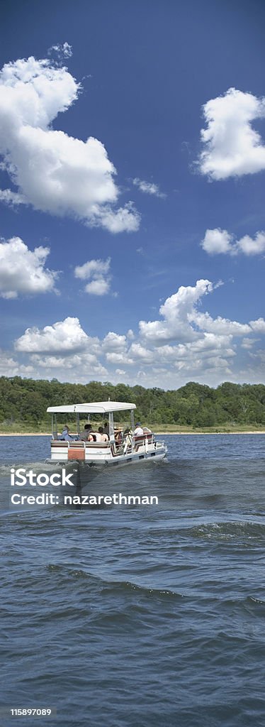 Bateau-ponton sur Truman Lac - Photo de Bateau-ponton libre de droits