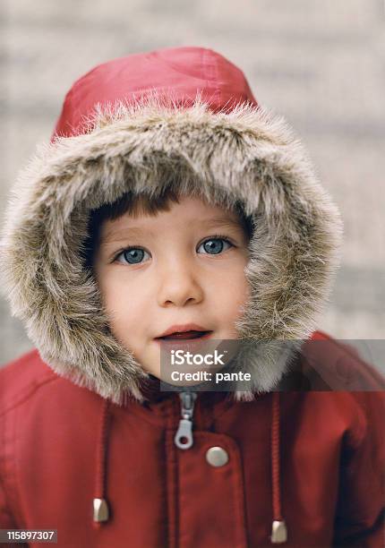 Winter Girl Stock Photo - Download Image Now - Blue Eyes, Child, Cold Temperature