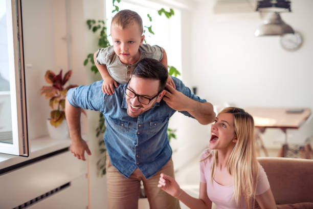 istock Family enjoying at home 1158973484