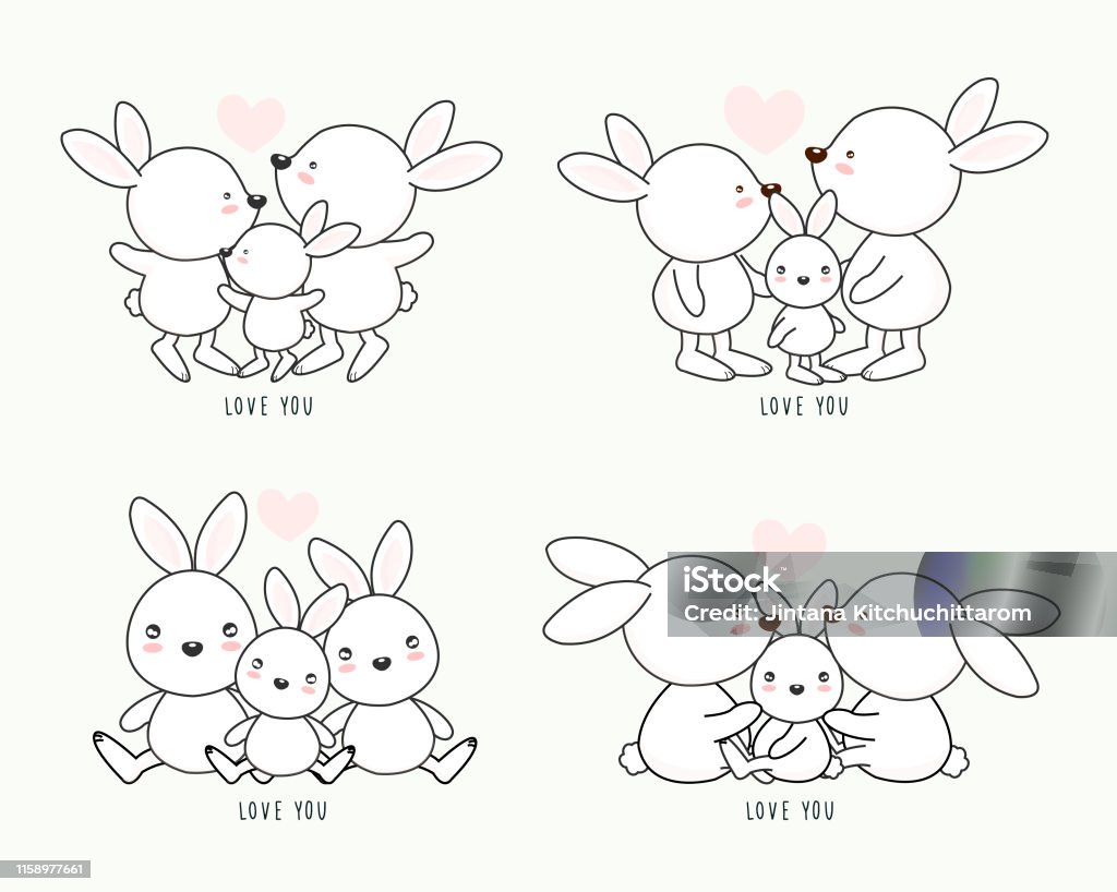 Ilustración de Conjunto De La Hermosa Familia De Conejos Blancos De Dibujos Animados Papá Mamá Y Bebé Conejo Dibujos Animados y más Vectores Libres de Derechos de Amor - iStock Ilustración de Conjunto De La Hermosa Familia De Conejos Blancos De Dibujos Animados Papá Mamá Y Bebé Conejo Dibujos Animados y más Vectores Libres de Derechos de Amor - iStock