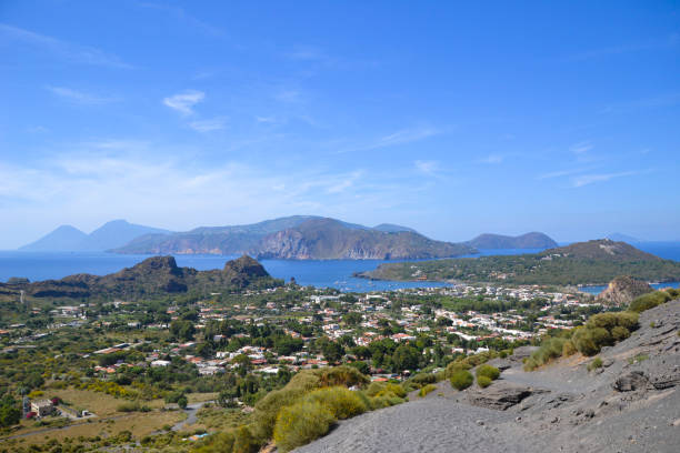 istock Volcano island in Sicily, Italy. 1158978078