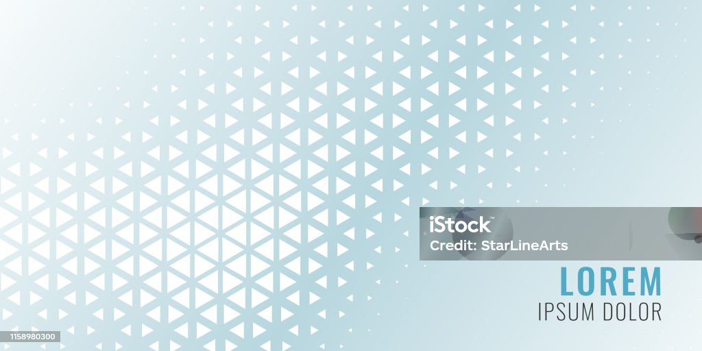 abstract triangle pattern banner design Pattern stock vector