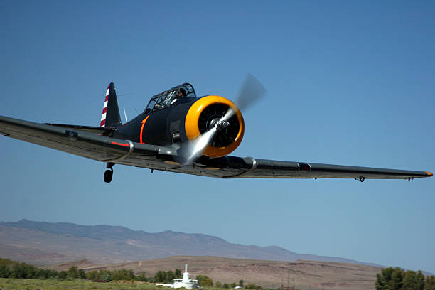 istock Real Airplanes have Round Engines 115898429