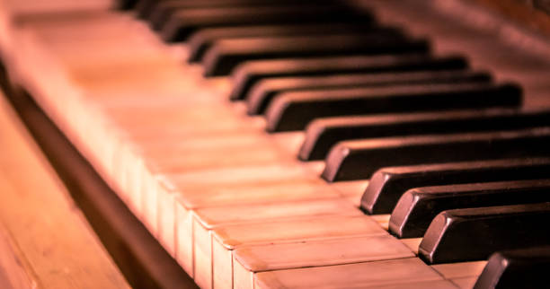 istock Close-Up Of Piano Keys 1158990666