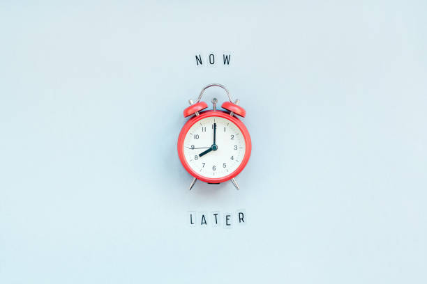 istock Concept of procrastination and time management 1159002969